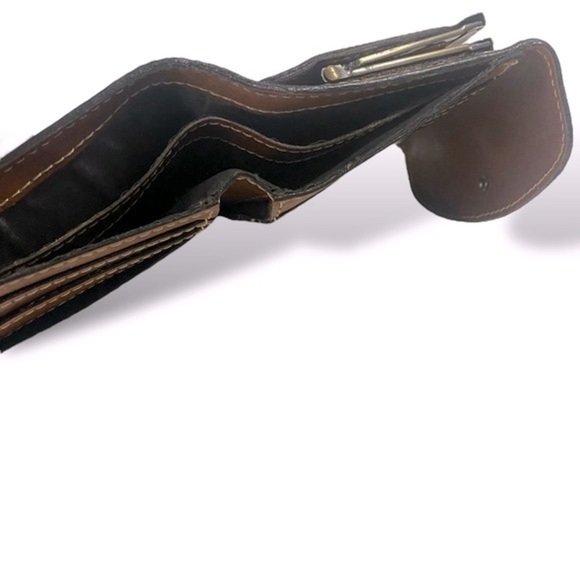 Patricia Nash Vintage Bi-Fold Wallet with Coin Pouch Brown W 5” x H 4.5” - Picture 15 of 16